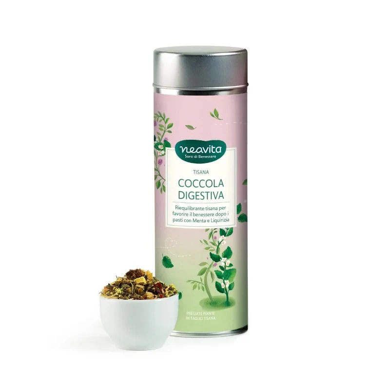 Neavita Tisana Coccola Digestiva Silver Tin 90g