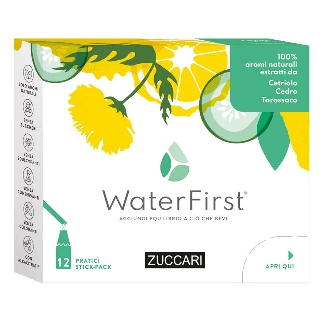 Zuccari WaterFirst Cetriolo/Cedro/Tarassaco 12 Stick