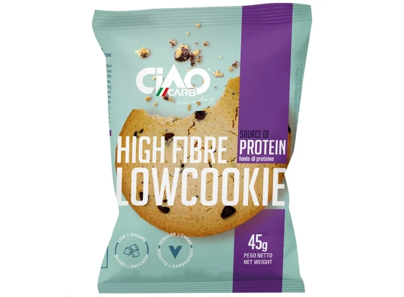 Ciao Carb Stage 4 High Fibre Low Cookie 45g