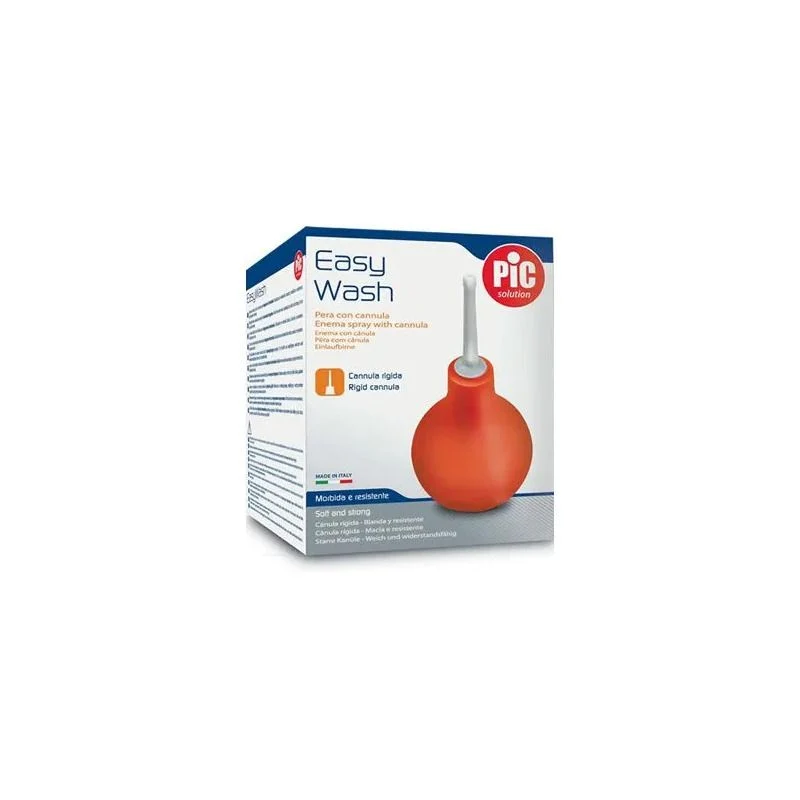 Pic Easy Wash Pera con Cannula Rigida Capacità 143ml