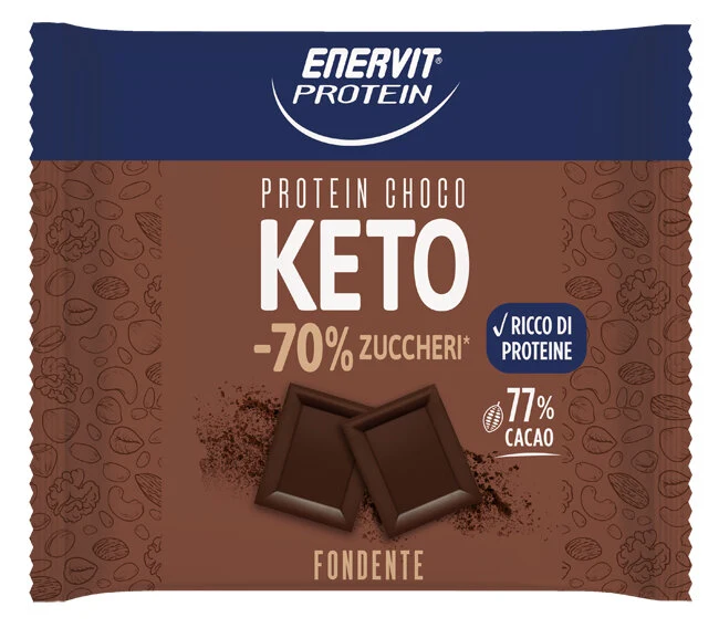 Enervit Protein Cioccolato Keto Fondente Tavoletta 35 g