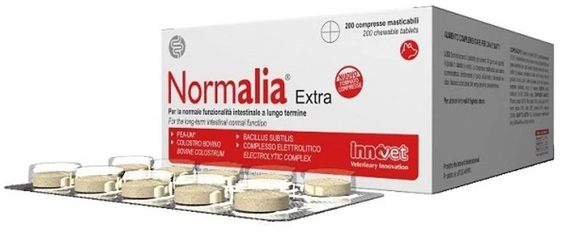 Normalia Extra Mangime Complementare Per Cani E Gatti 200 Compresse Masticabili