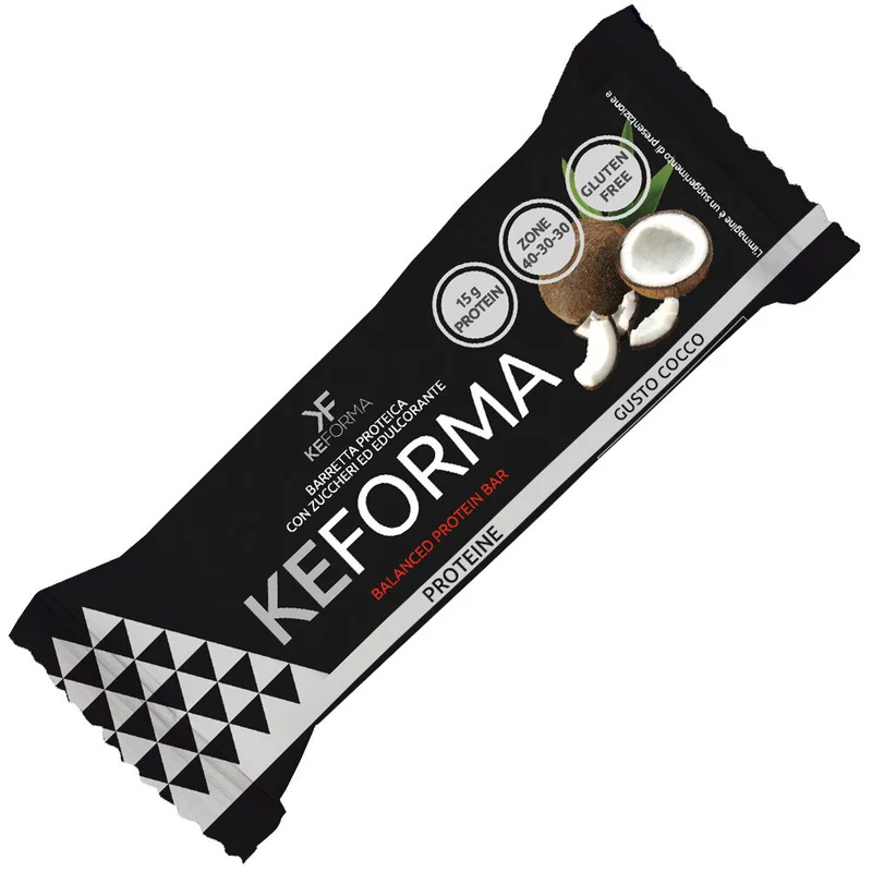 Keforma Balanced Bar Barretta Proteica Gusto Cocco 50g