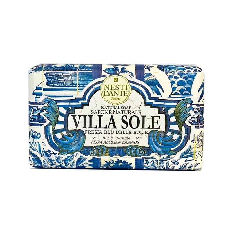Villa Sole Sapone Naturale Fresia Blu Delle Eolie 250g