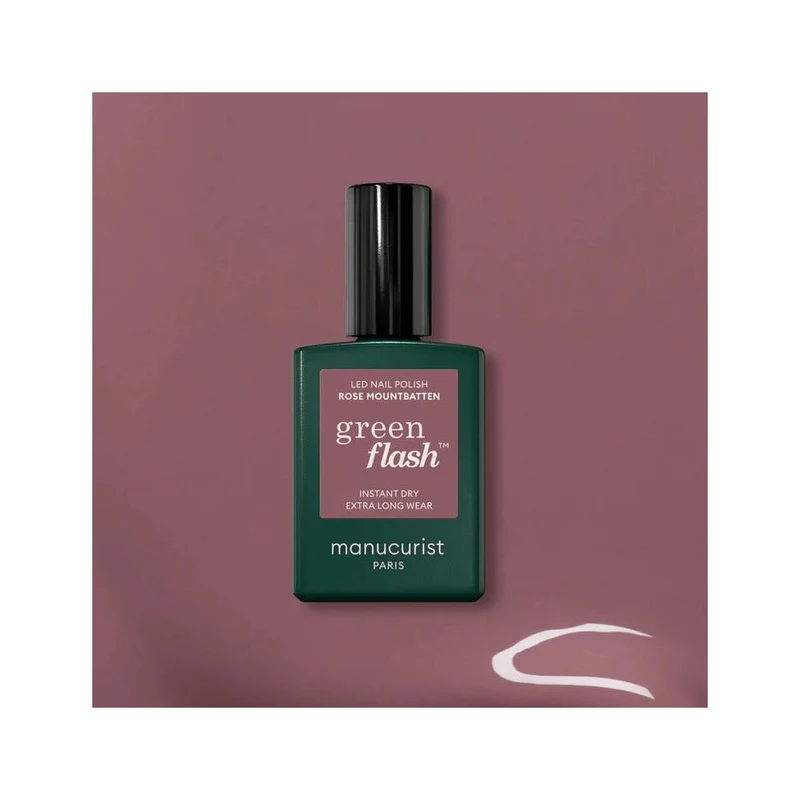 Manucurist Green Flash Smalto Led Rose Mountbatten 15ml