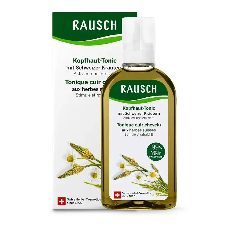 Rausch Tonificante Per Cuoio Capelluto Alle Erbe Svizzere 200ml