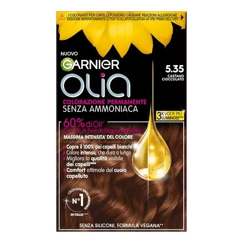 Garnier Olia Colorazione Capelli 5.35 Castano Cioccolato