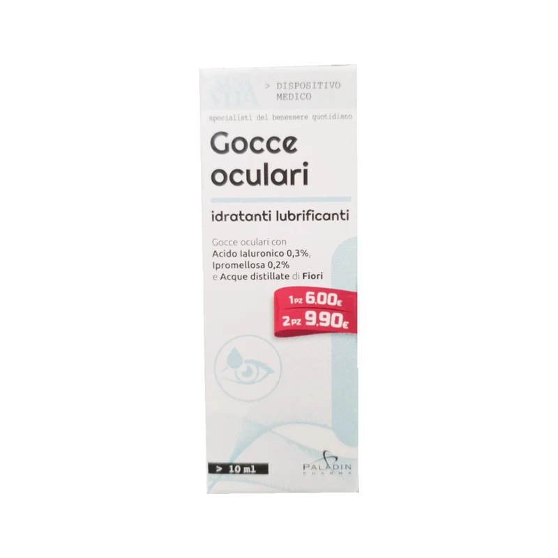 Sanavita Gocce Oculari idratanti lubrificanti 10ml