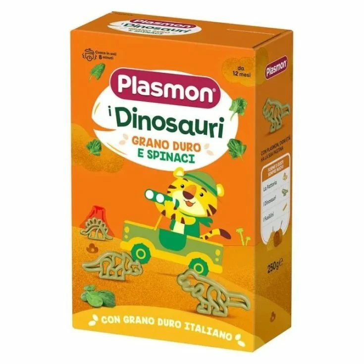 Plasmon Pasta Dinosauri Agli Spinaci 250ml 12Mesi+