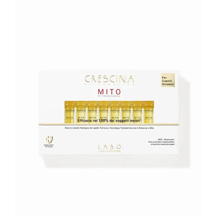 Crescina Transdermic Ri-Crescita Mito 500 Uomo 20 Fiale