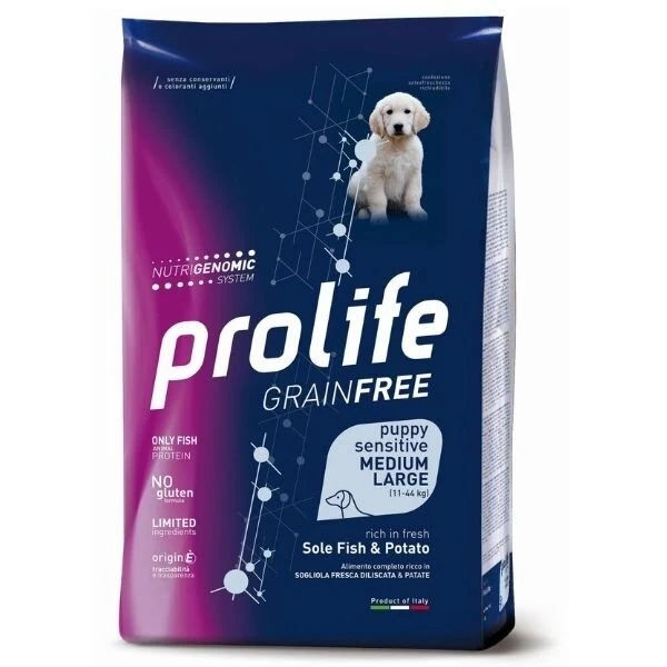 PROLIFE DOG GF PUP SOLE 10KG