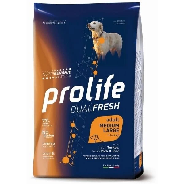 PROLIFE DOG DUAL AD TURK 2,5KG