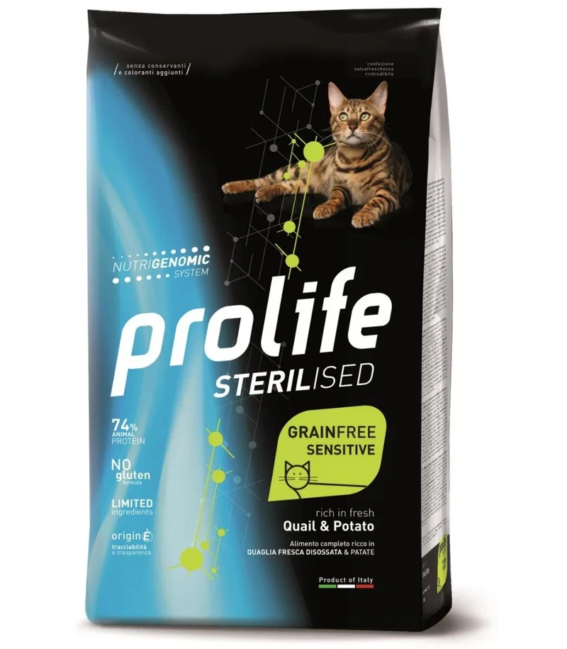 PROLIFE CAT STER AD QUAIL1,5KG