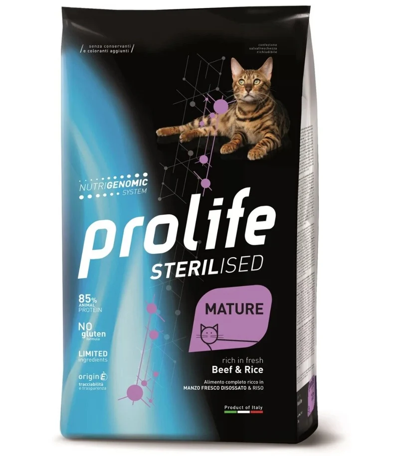 PROLIFE CAT STER MAT BEEF1,5KG