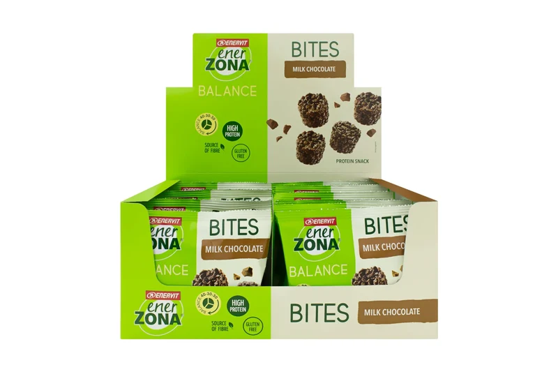 Enerzona Bites Milk Chocolate 24 Minipack Da 24g