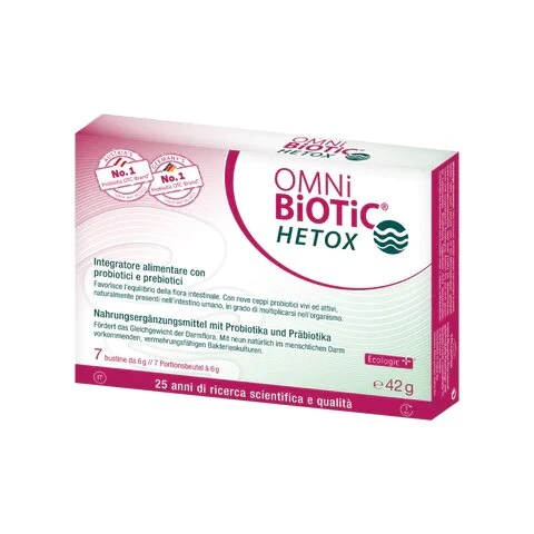 Omni Biotic Hetox 7 Bustine Da 6g