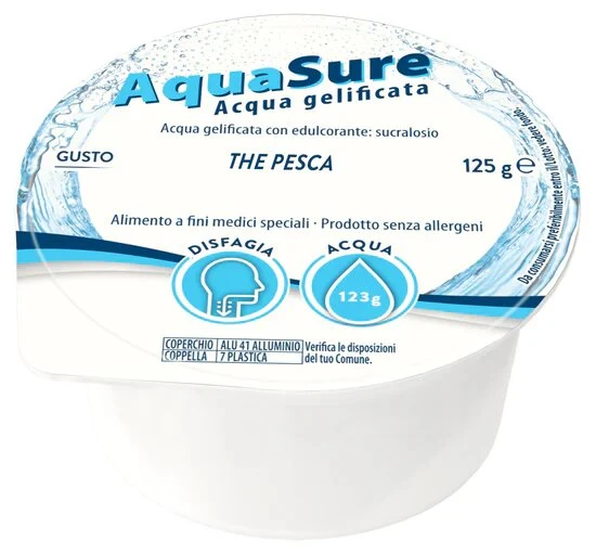 Aquasure Acqua Gelificata Edulcorata The Alla Pesca 24 Pezzi