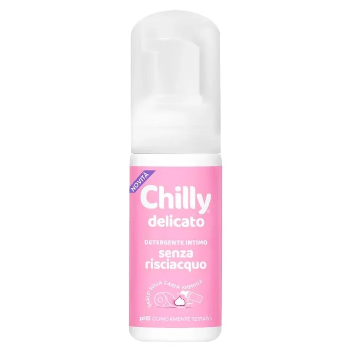 Chilly Mousse Detergente Intimo Delicato Senza Risciacquo 100ml