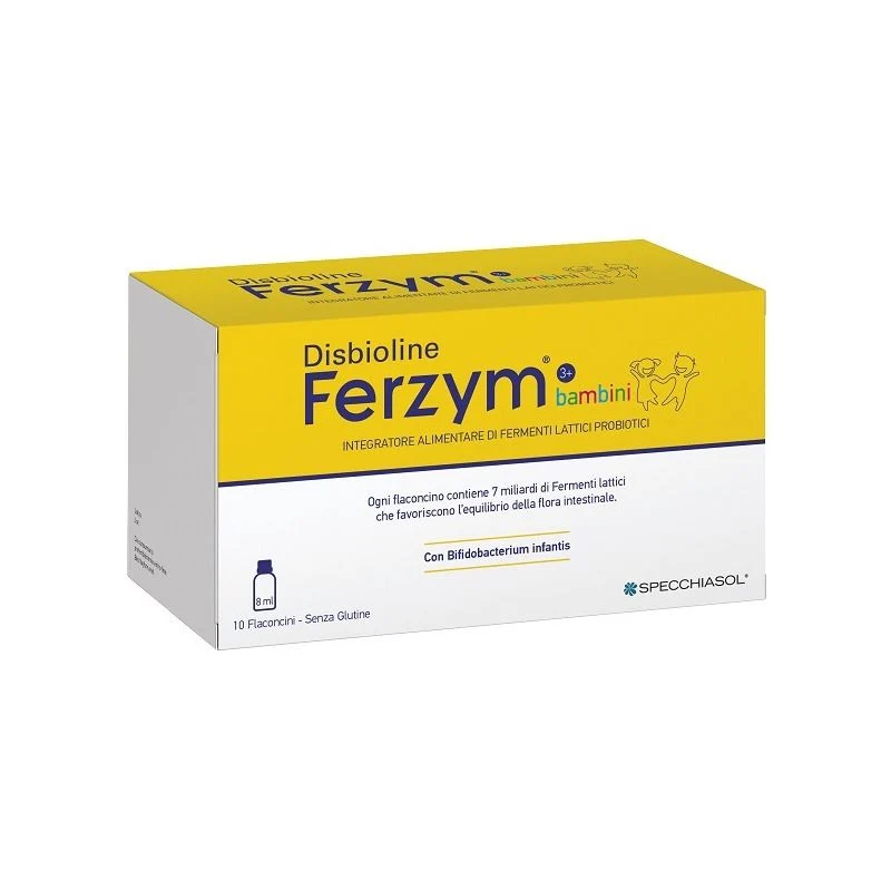 Disbioline Ferzym Bambini 10 flaconcini