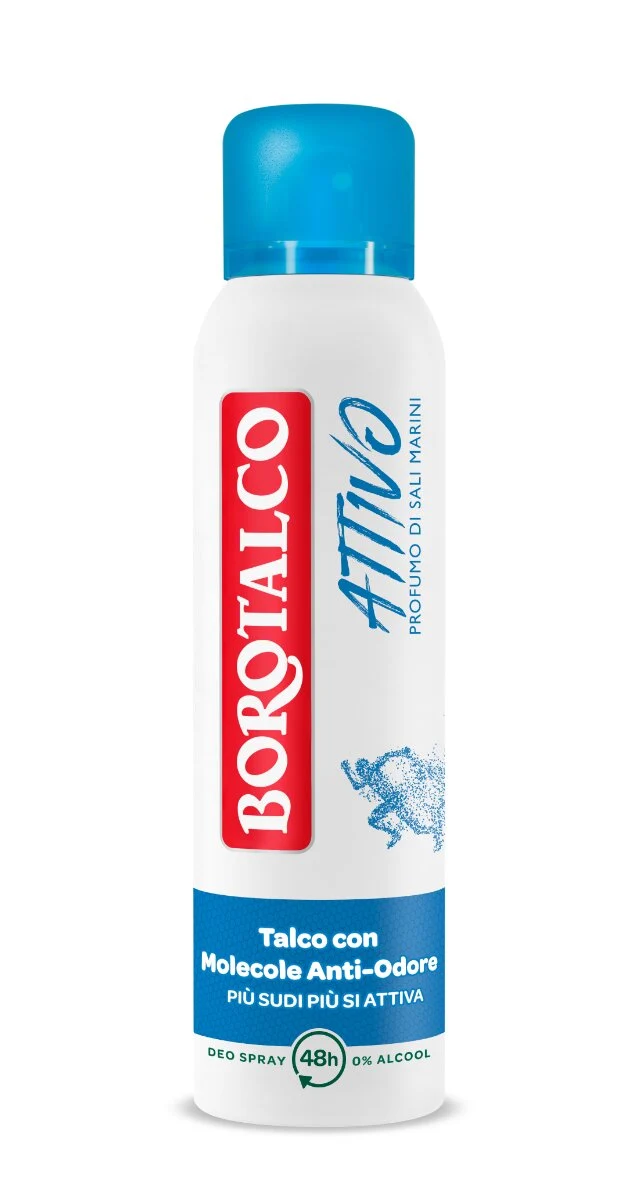 Borotalco Deodorante Spray Attivo Blu 150ml