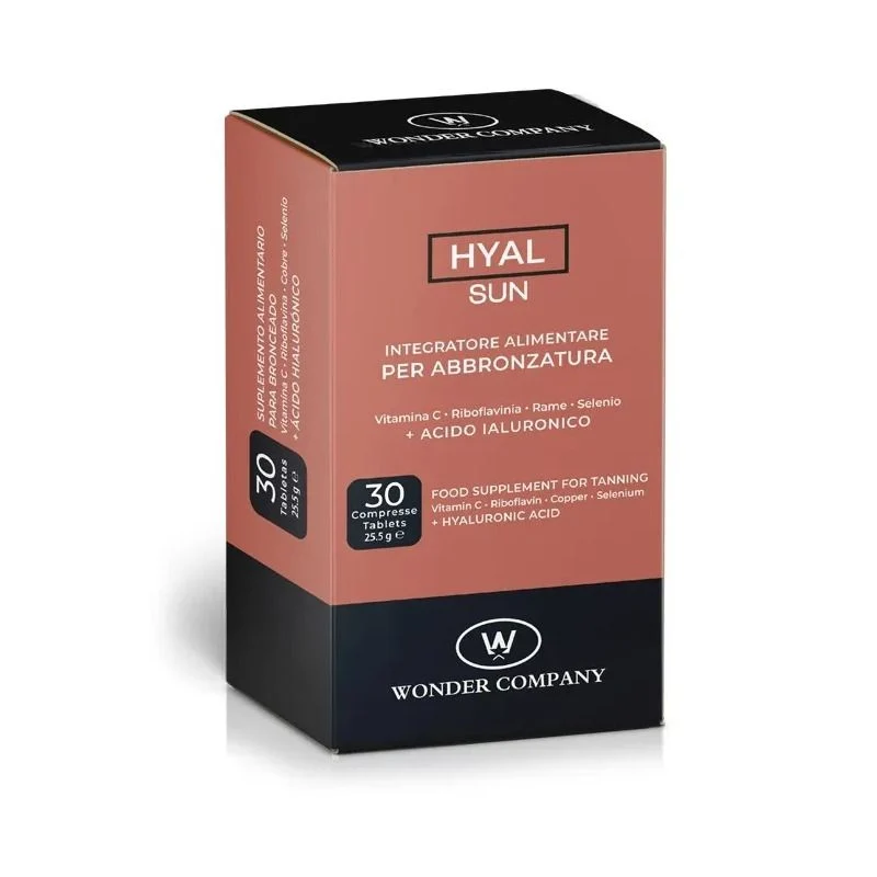 Hyal Sun Integratore Abbronzatura 30 Compresse