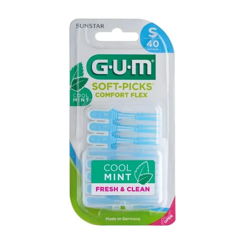 Gum Soft Pick Mint Comfort Flex Small 40 scovolini