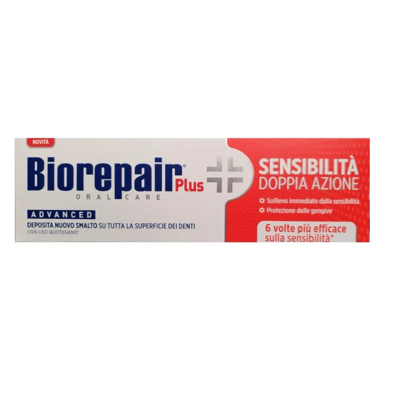 Biorepair Plus Dentifricio Sensibilità Doppia Azione 75ml