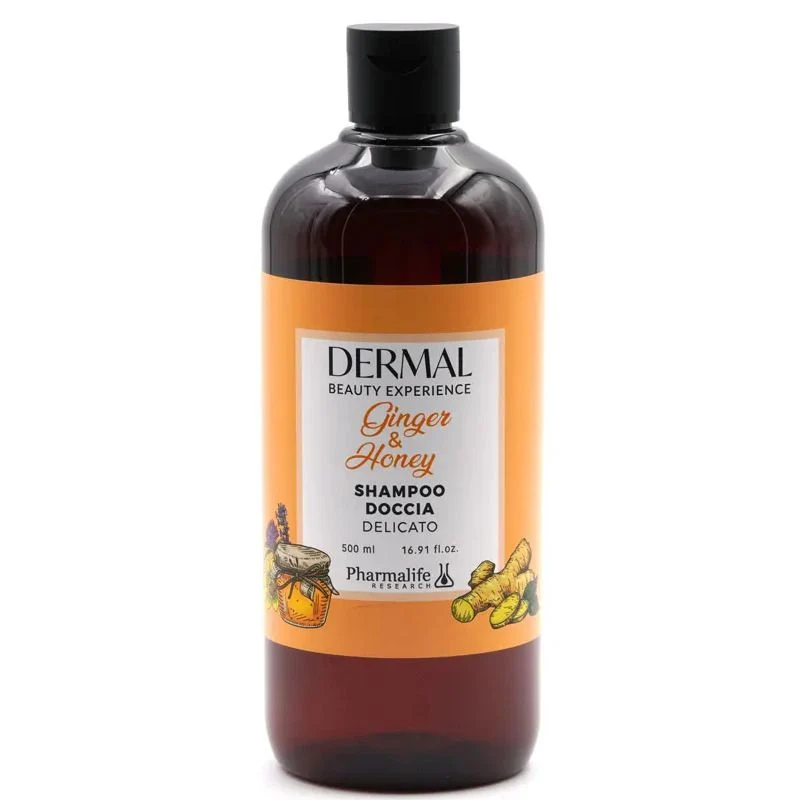 Dermal Ginger & Honey Shampoo Doccia 500ml