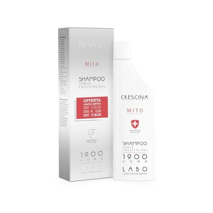 Crescina Shampoo Isole Follicolari Mito 1900 Uomo 150ml