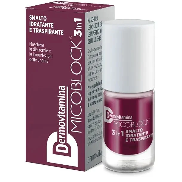 Dermovitamina Micoblock 3in1 smalto prugna 5ml