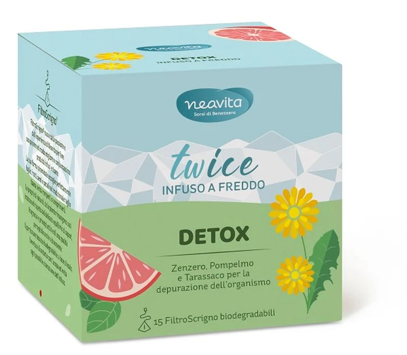 Neavita Infuso A Freddo Twice Detox 15 Filtri