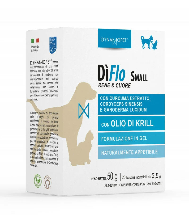 DìTe Small Alimento Complementare Per Cani E Gatti 20 Bustine