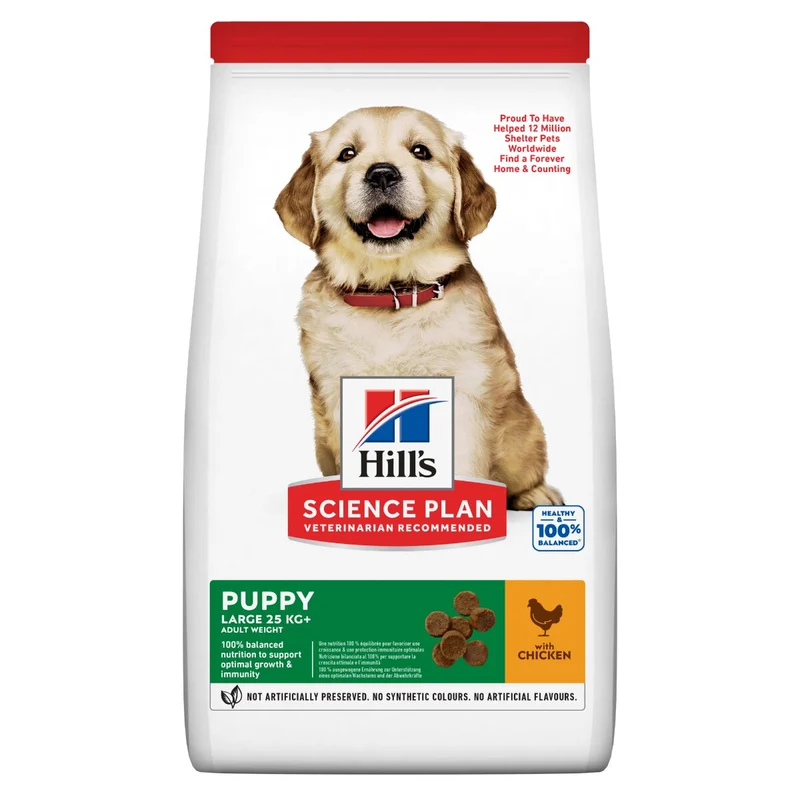 Hill's Science Plan Large Breed Puppy Crocchette Con Pollo Per Cuccioli Sacco 14,5Kg