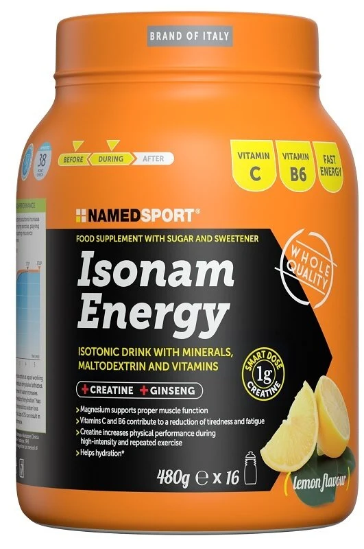Named Sport Isonam Energy Lemon 480g