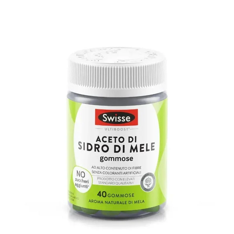 Swisse Aceto di Sidro di Mele 40 gommose