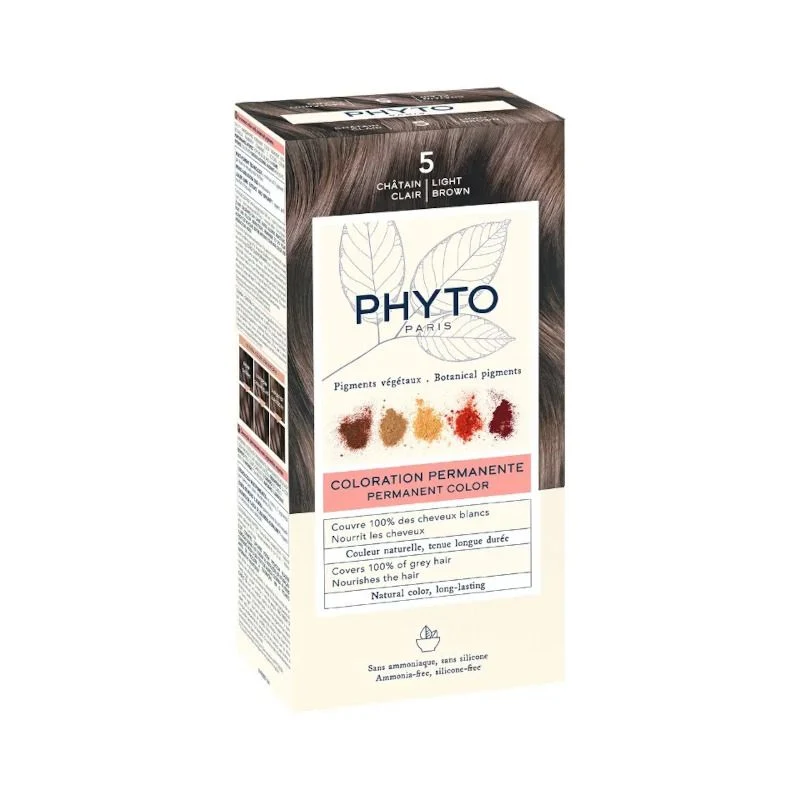 Phyto Phytocolor colorazione permanente per capelli n.5 Castano Chiaro