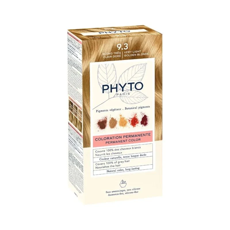 Phyto Phytocolor colorazione permanente per capelli n.9.3 Biondo Chiarissimo Dorato