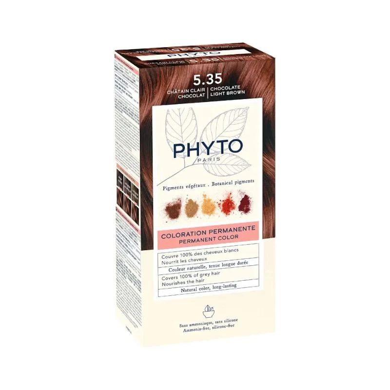 Phyto Phytocolor colorazione permanente per capelli n.5.35 Castano Chiaro Cioccolato