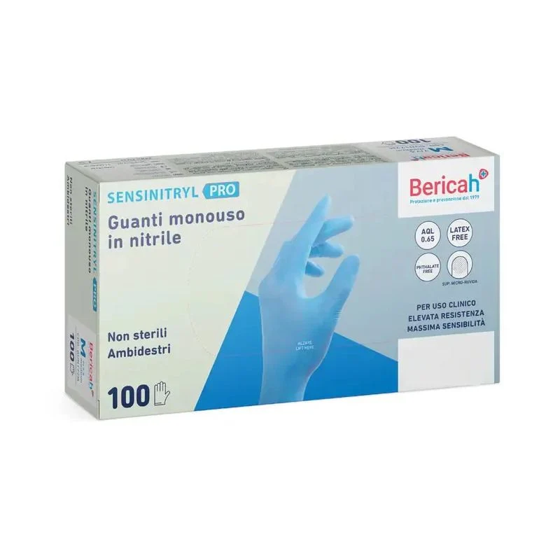 Sensinitryl Pro Guanti Nitrile Taglia M 100 Pezzi