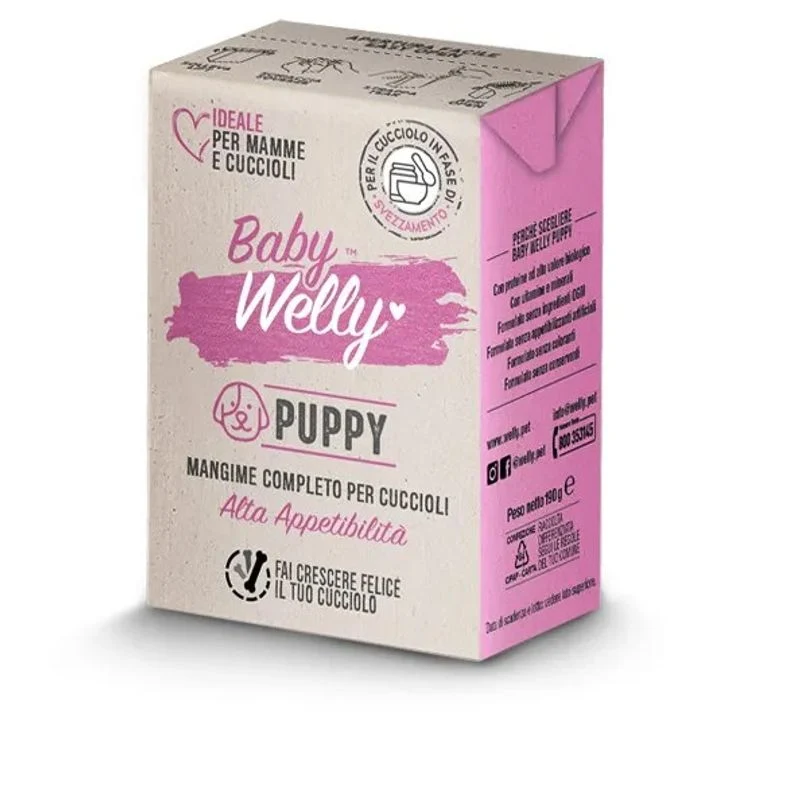 Baby Welly Puppy Mangime Completo Per Cani Cuccioli 180 gr