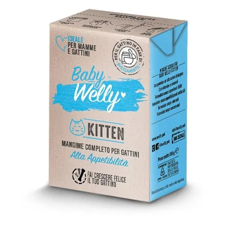 Baby Welly Kitten Mangime Completo Per Gattini 180gr