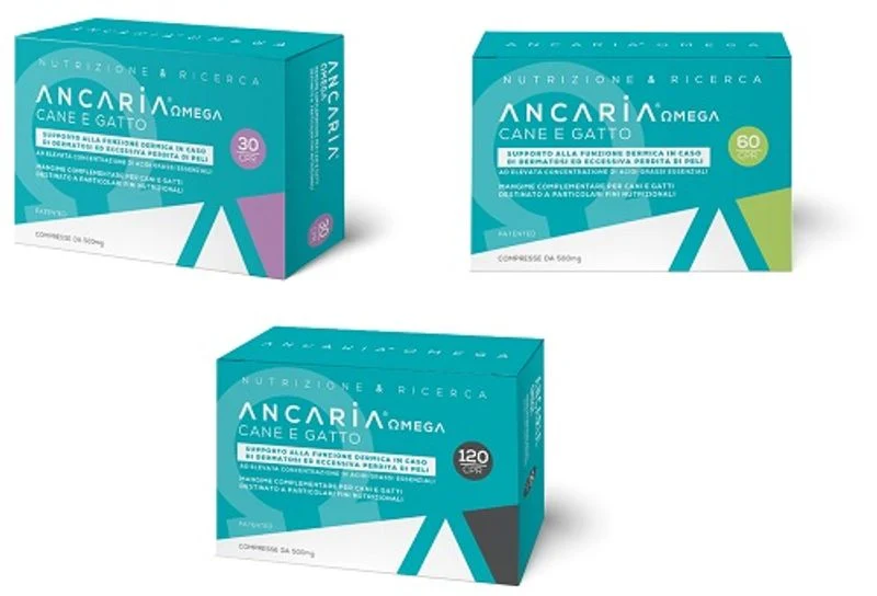 Ancaria Omega Per Cani E Gatti 120 Compresse
