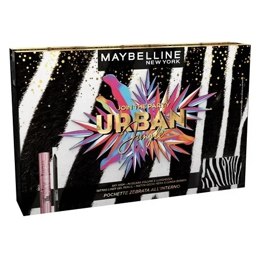 Maybelline New York Coffret Occhi Sky High + Tattoo Liner Gel Pencil