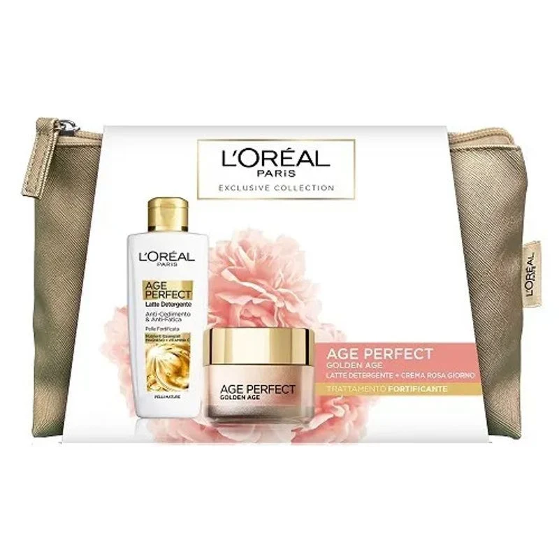 L'Oréal Paris Pochette Exclusive Collection Age Perfect Giorno 50ml+Latte Detergente 200ml