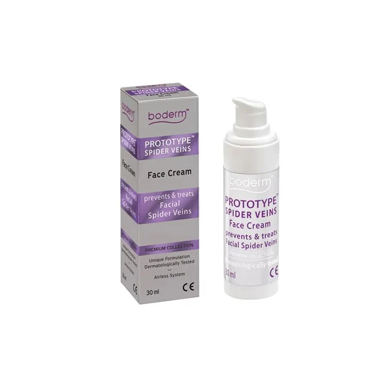 Boderm Prototype Spider Veins crema viso per teleangectasie 30ml