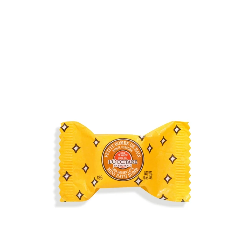 L'Occitane Mini Bomba Bagno Karitè E Curcuma 18g