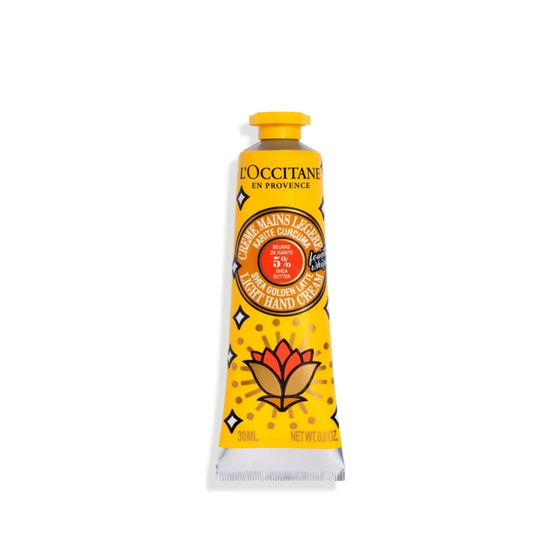 L'Occitane Crema Mani Leggera Karitè E Curcuma 30ml