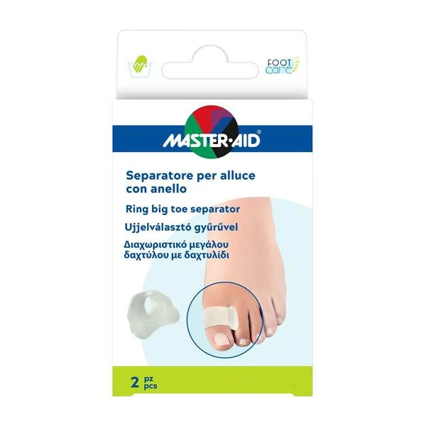 Mater-Aid Footcare Separatore Per Alluce Con Anello Small 2 Pezzi