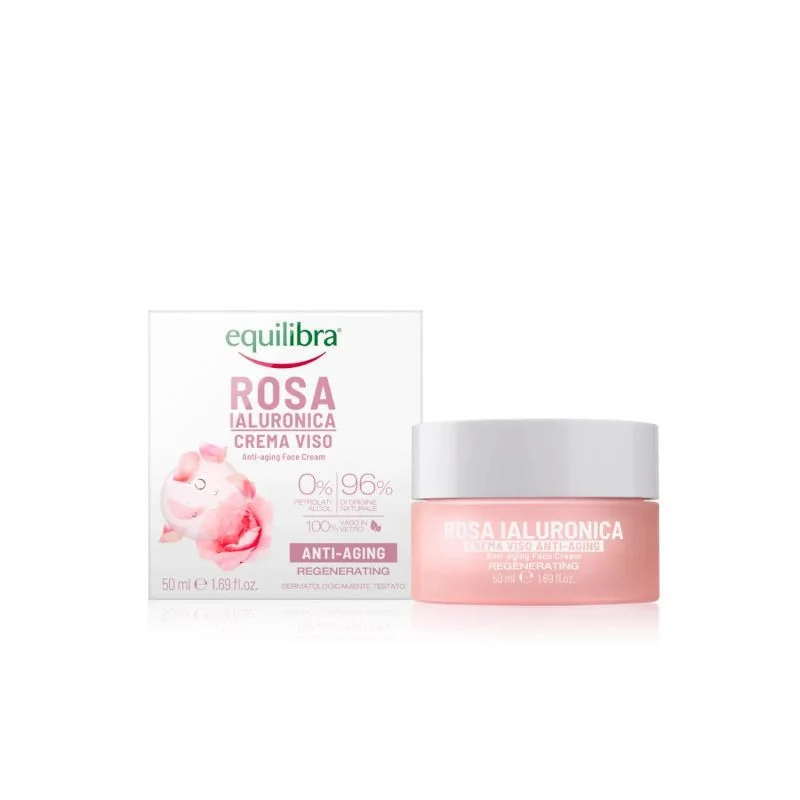 Equilibra Rosa Ialuronica Crema Viso Anti-aging 50ml