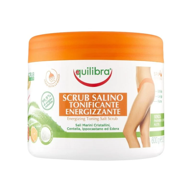 Equilibra Scrub Salino tonificante energizzante 600g